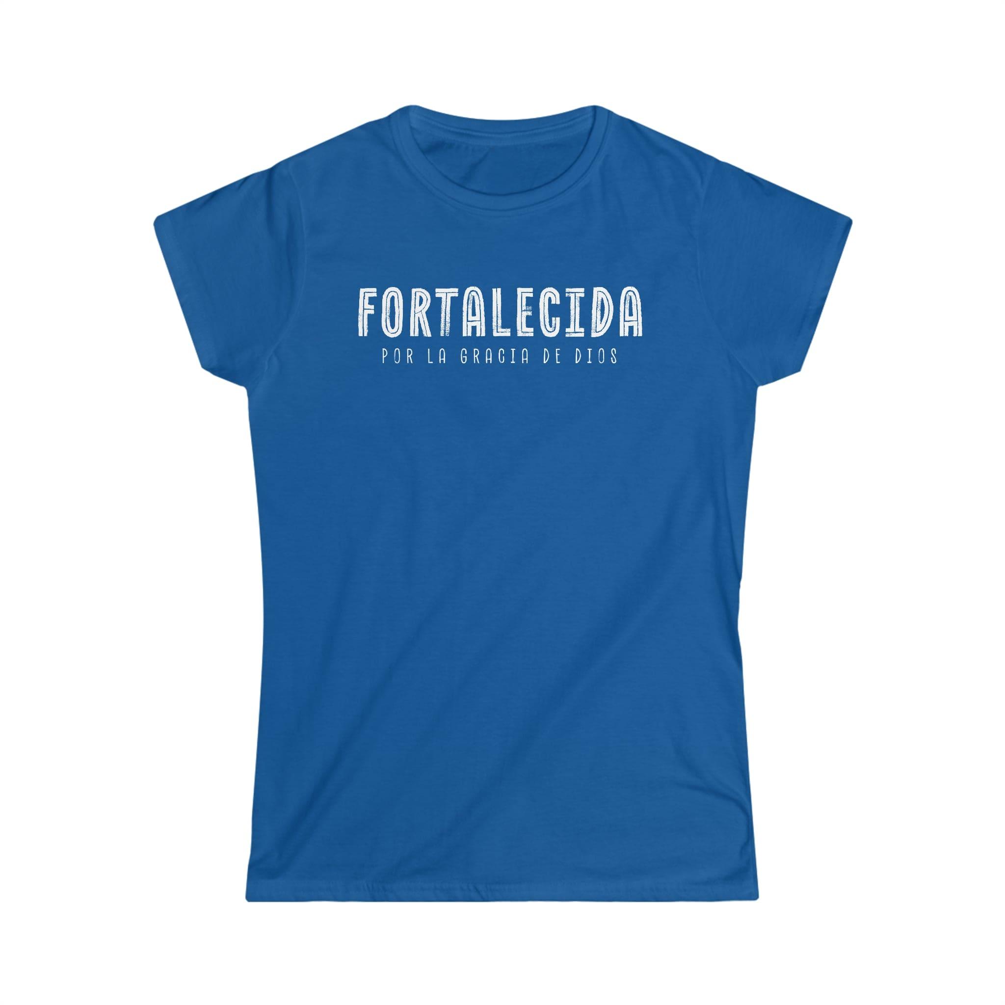 Fortalecida por la Gracia de Dios Camisa para Mujer - Joe Camilo Designs