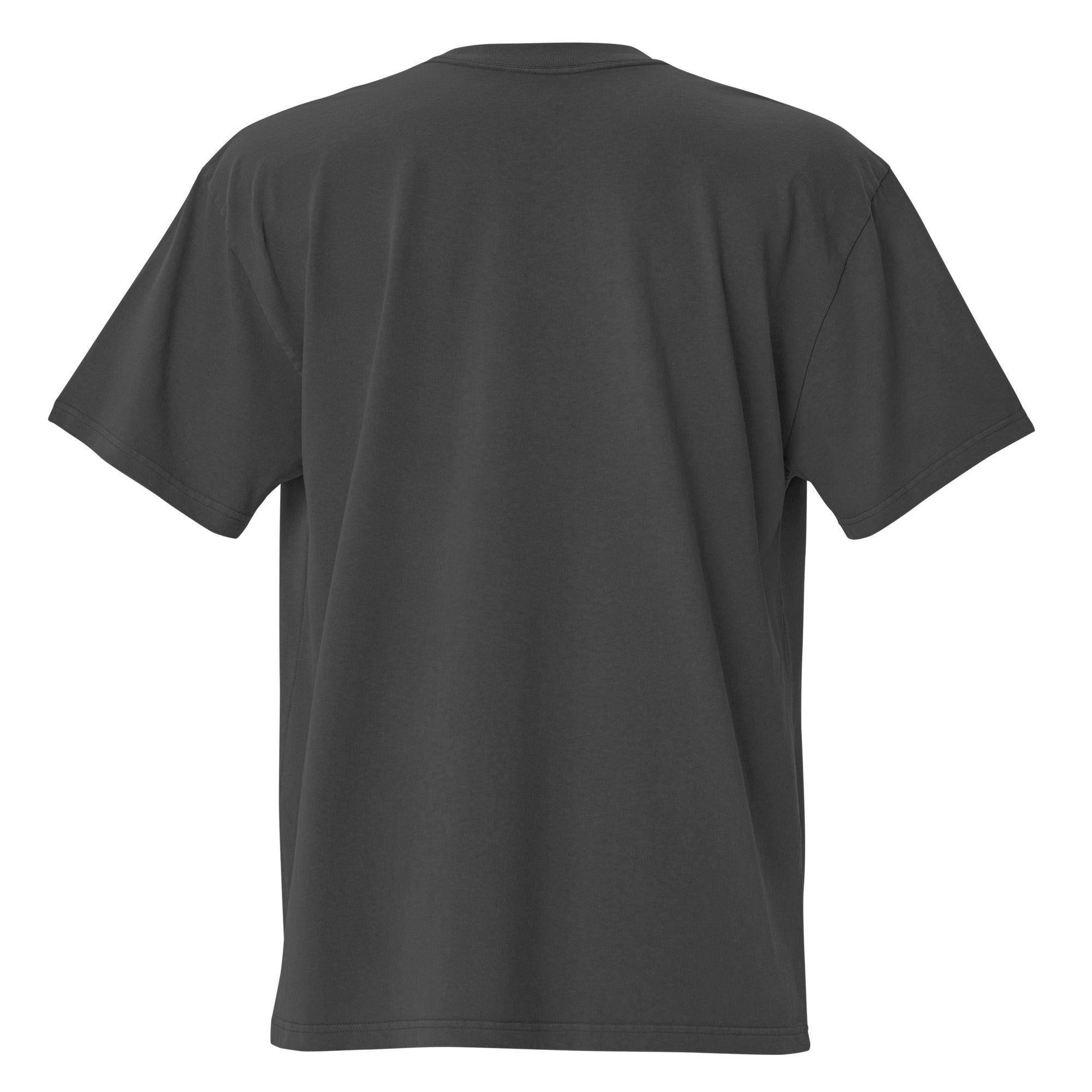 Image of One Way Christian apparel faded black back view — Entrusted to Him