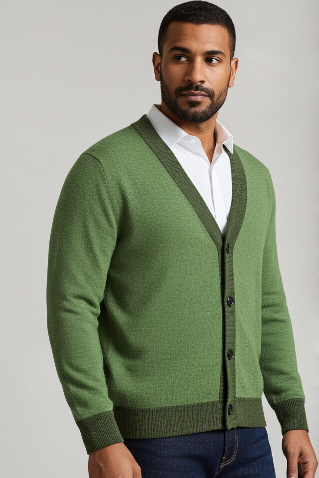 Image of Juniper Jacquard Knitted Cardigan