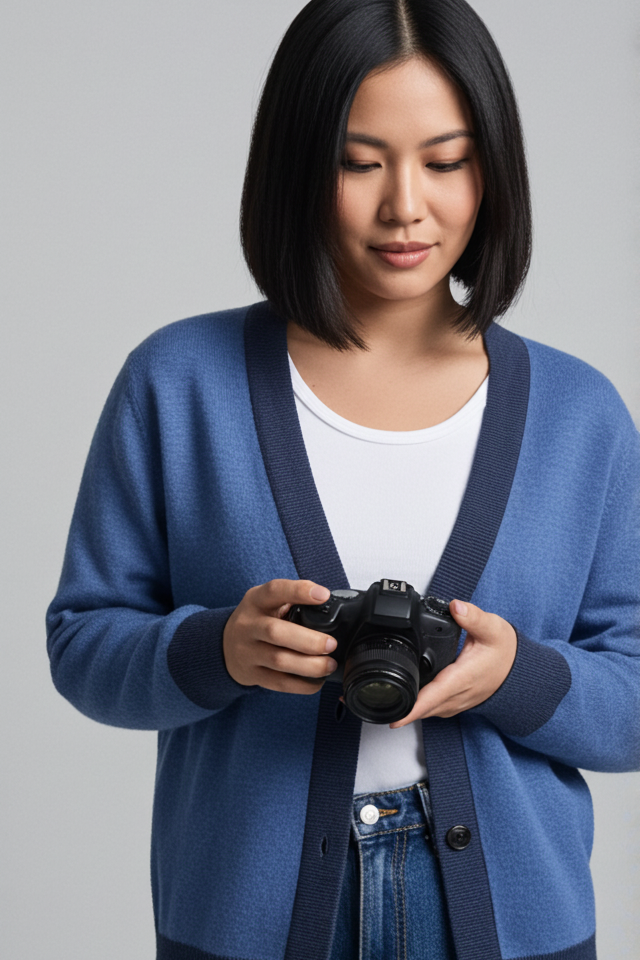 Meridian Jacquard knitted Cardigan