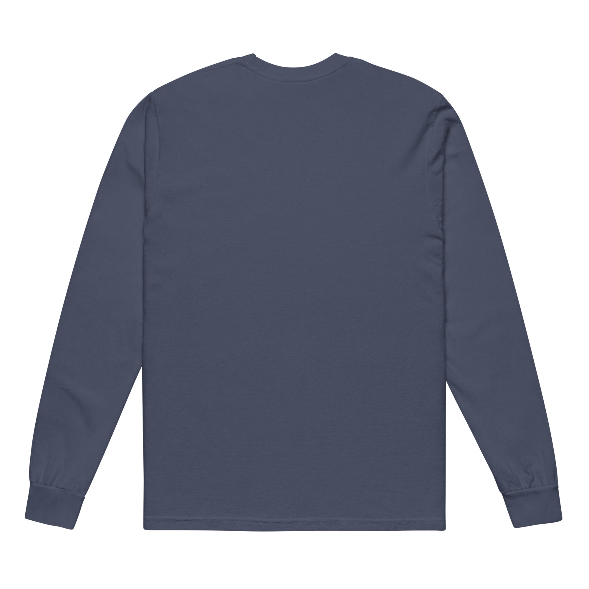 Image of Entrusted Est. 33AD faith shirt navy back — christian shirts Entrusted to Him
