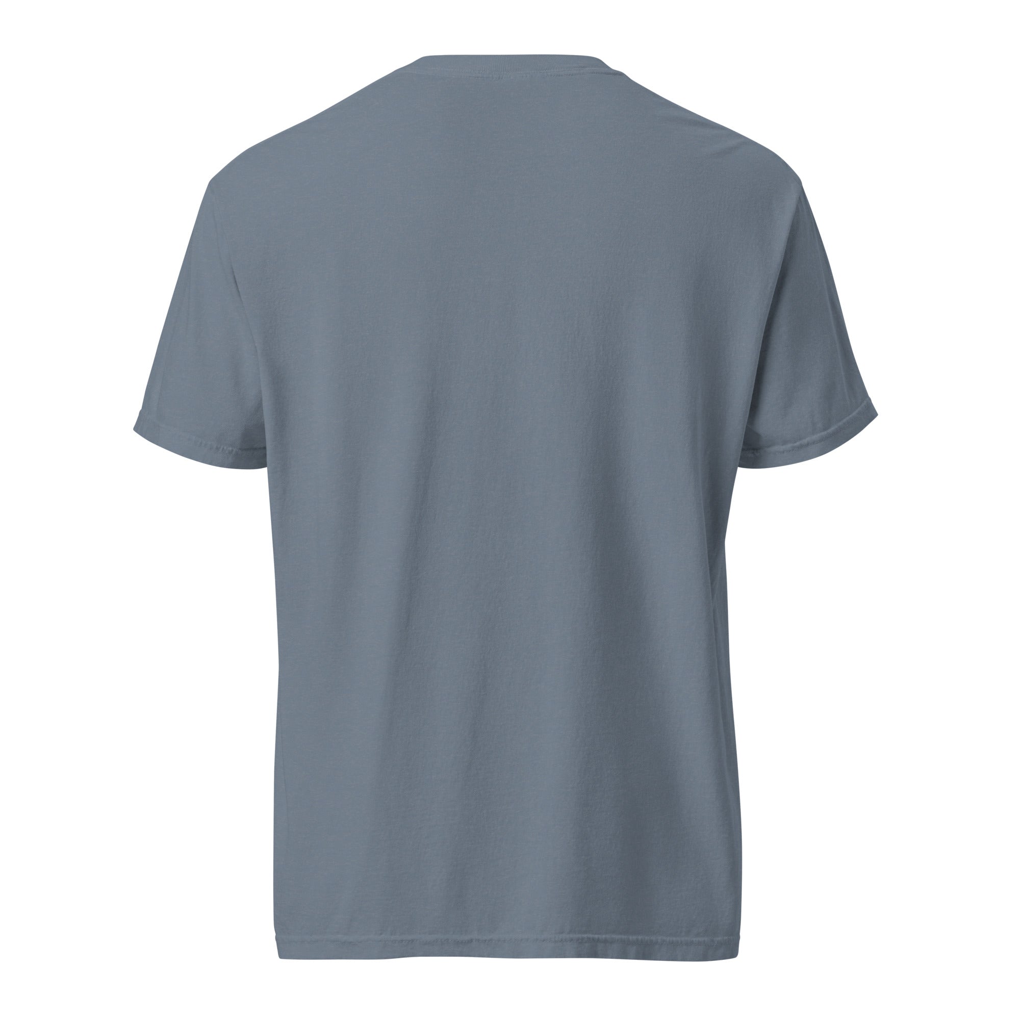 Image of Product moYHWH Christian apparel blue jean back view — Entrusted to Himckup