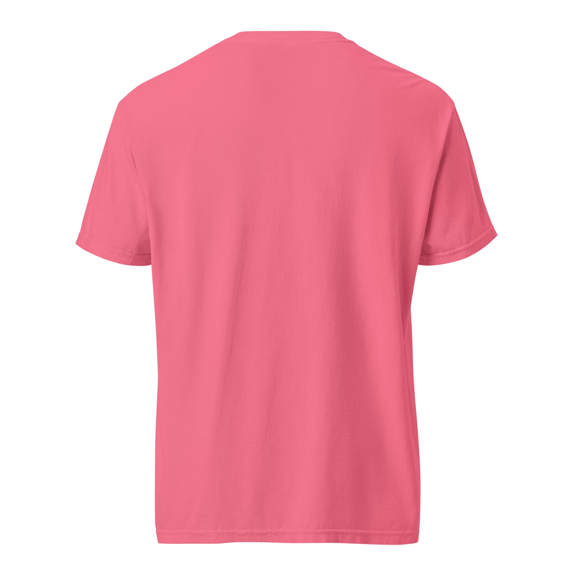 Image of Entrusted Est. 33AD Jesus shirt crunchberry back view — Entrusted to Him
