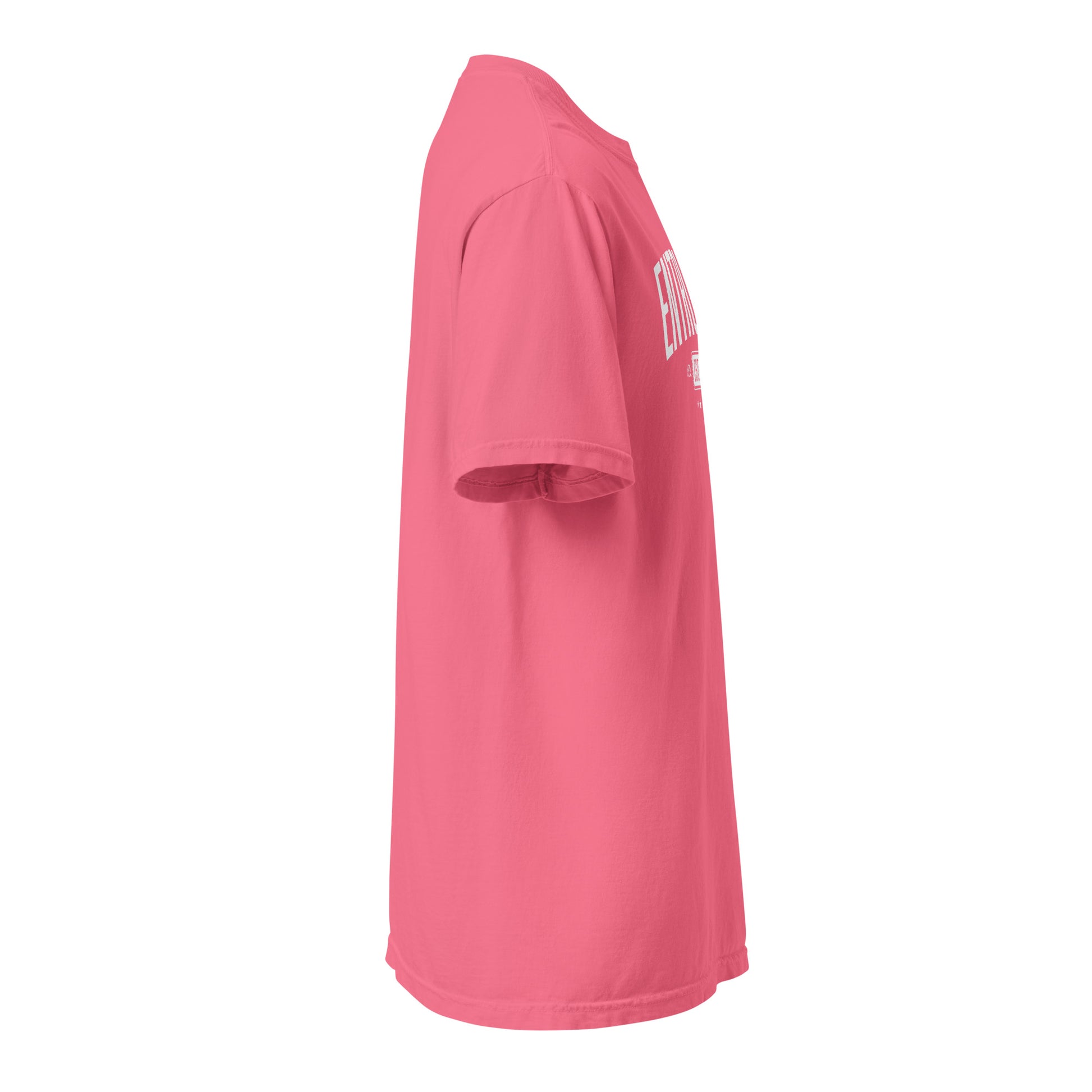 Entrusted Est. 33AD Christian t-shirt crunchberry right side view — Entrusted to Him