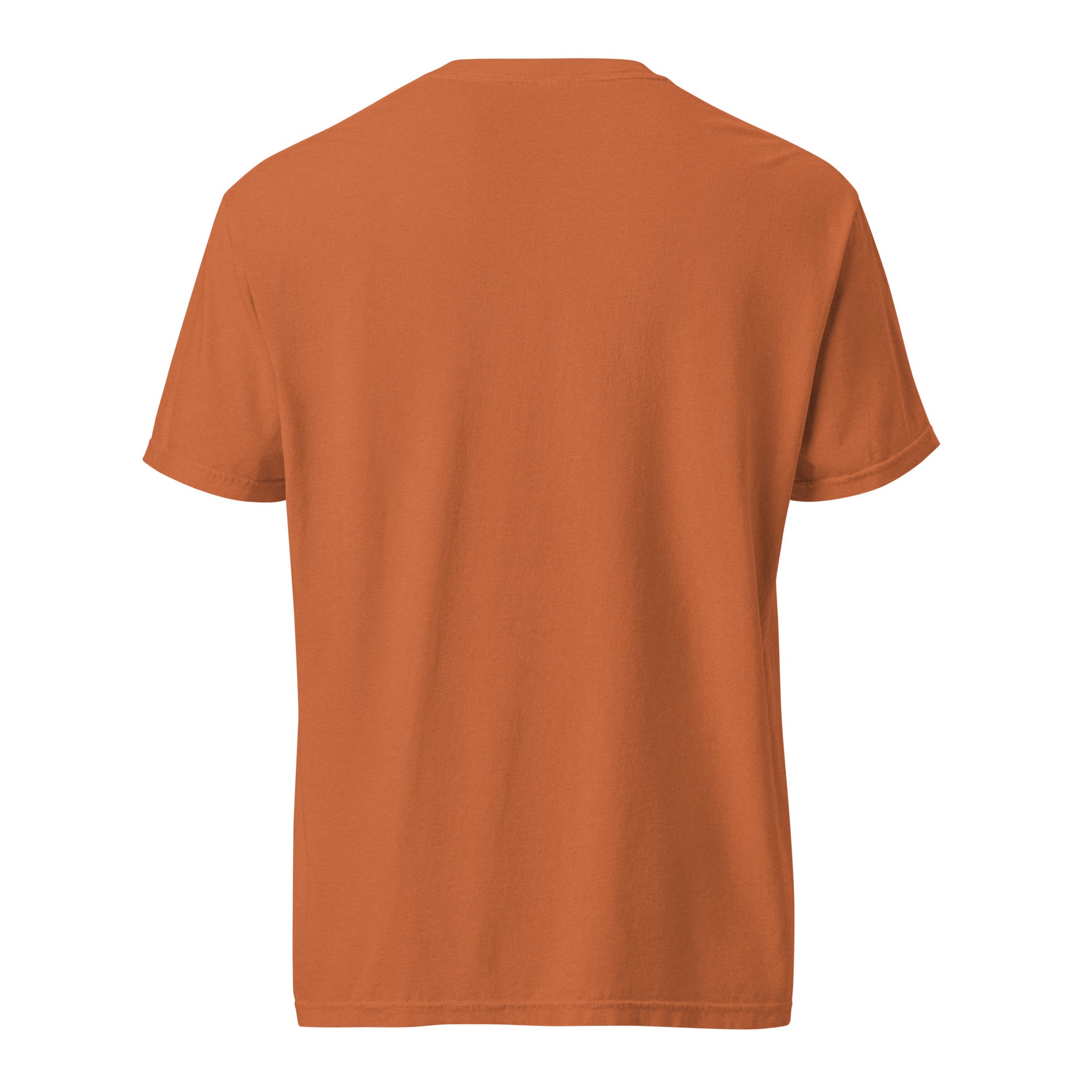 Image of Entrusted Est. 33AD Bible verse shirt yam back view — Entrusted to Him