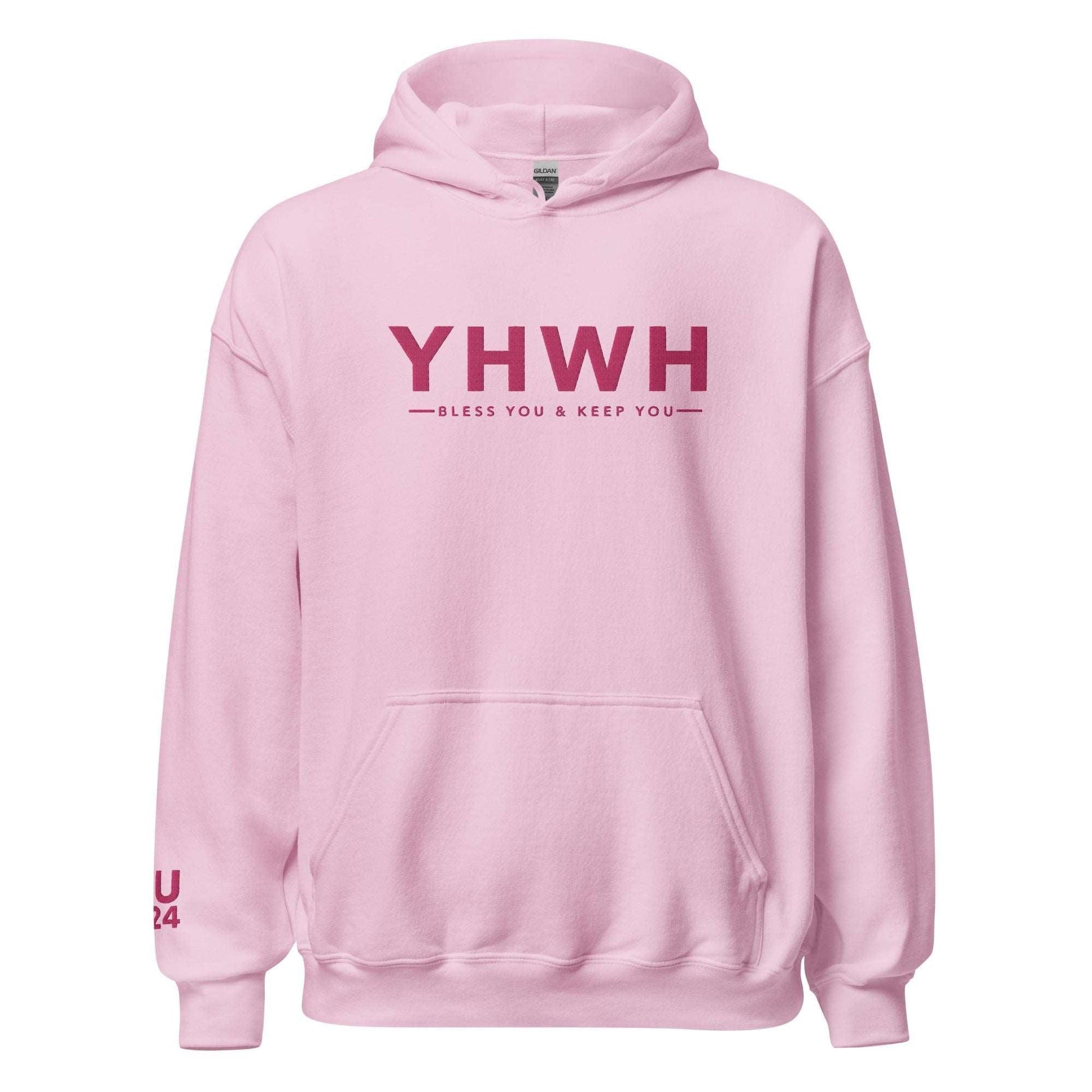 YHWH Bless You and Keep You Embroidered Hoodie
