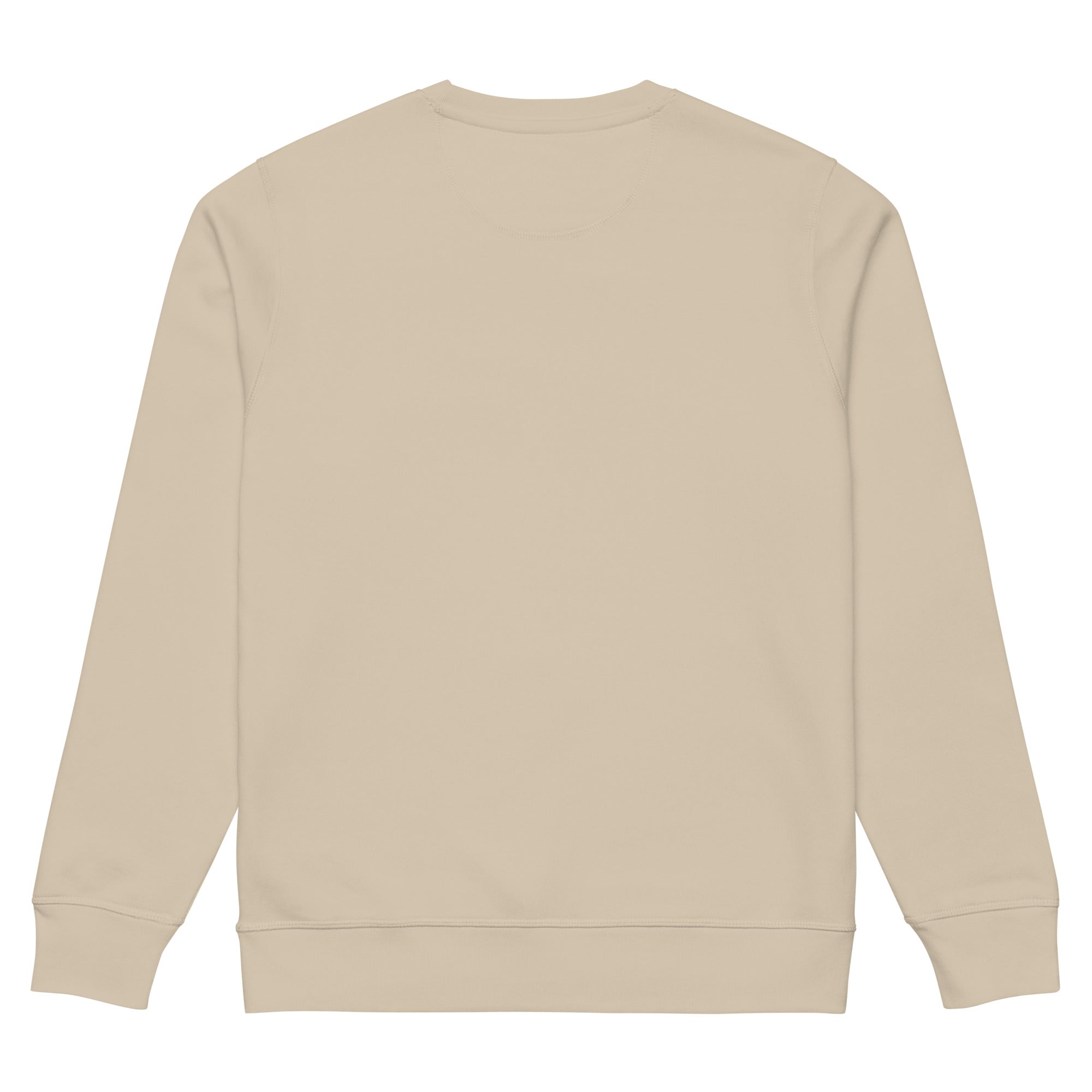 Image of Grace Abounds scripture sweatshirt desert dust back view — Entrusted to Him