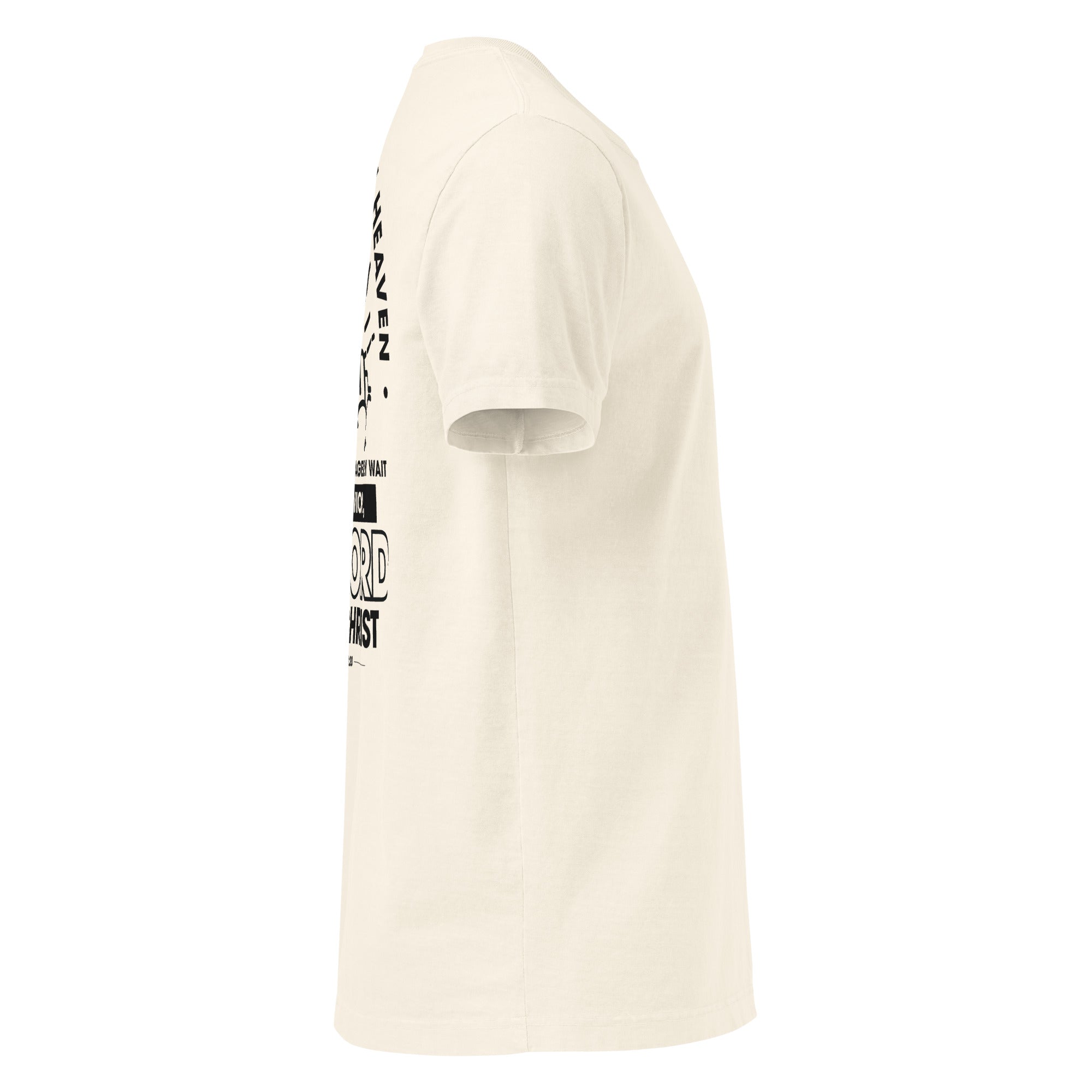 Image of Citizen of Heaven Bible verse shirt vintage white right side view — Entrusted to Him