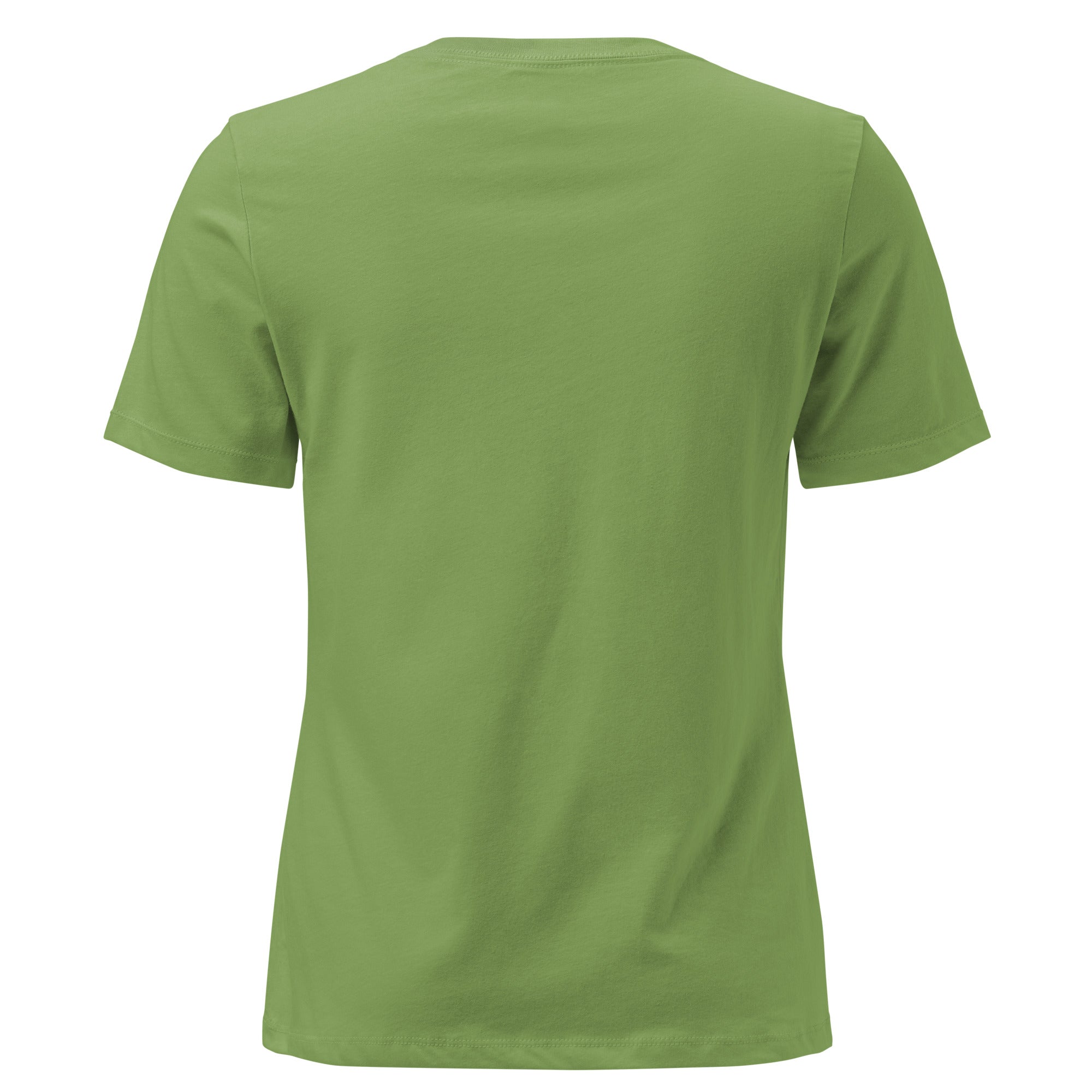 Image of One Way Christian clothing for women leaf back view — Entrusted to Him